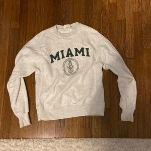University of Miami Crewneck